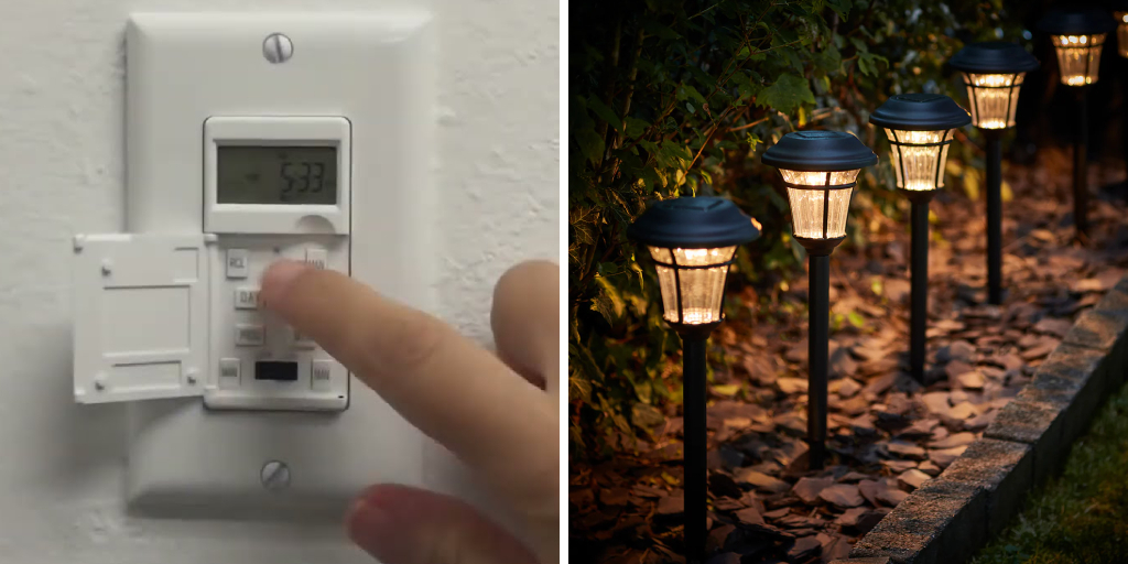 Outdoor Lights Turn On at the Wrong Time? Check the Clock Before Resetting