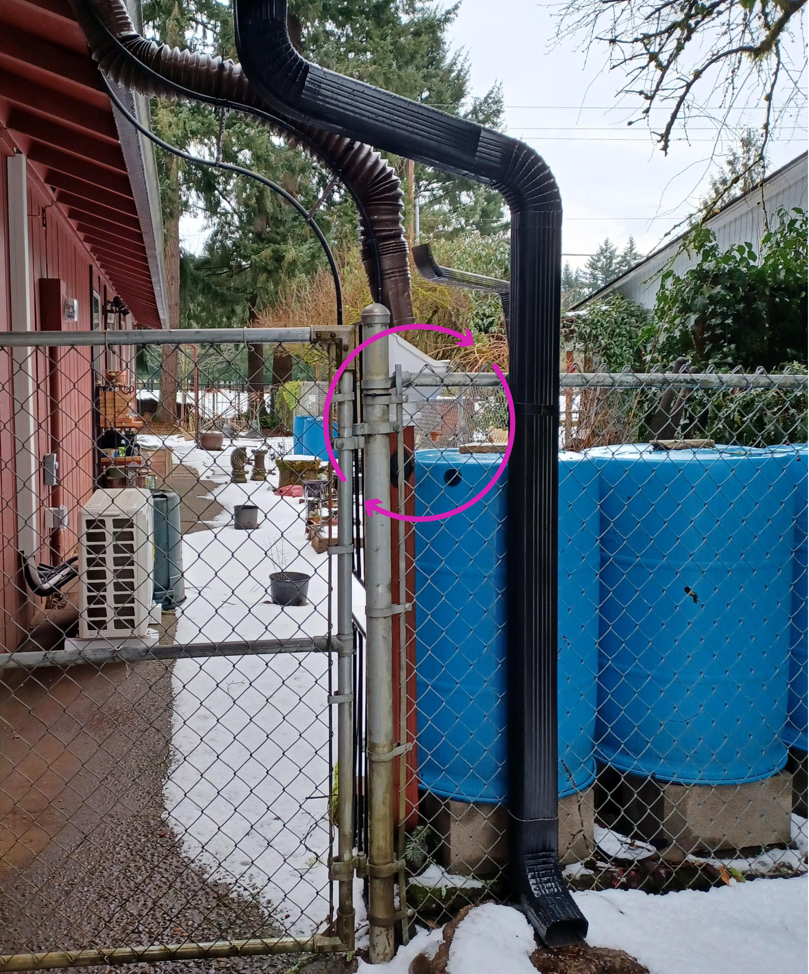 How To Winterize Rain Barrels | Bluebarrel Rainwaterbluebarrel Rainwater in How To Winterize A Rain Barrel