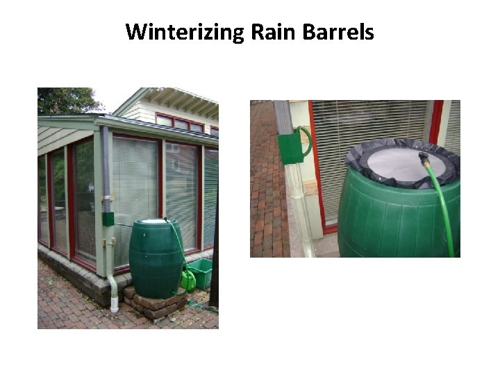 Introduction To Rainwater Harvesting Developed By The Civic with regard to Winterize a Rain Barrel Without Creating a Downspout Problem