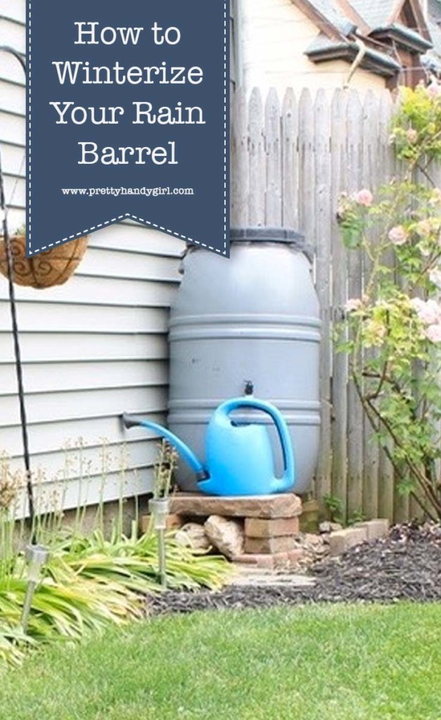 Winterize a Rain Barrel Without Creating a Downspout Problem
